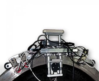 Устройство сканирования УСК-5А для ультразвукового контроля колес колесных пар вагонов
